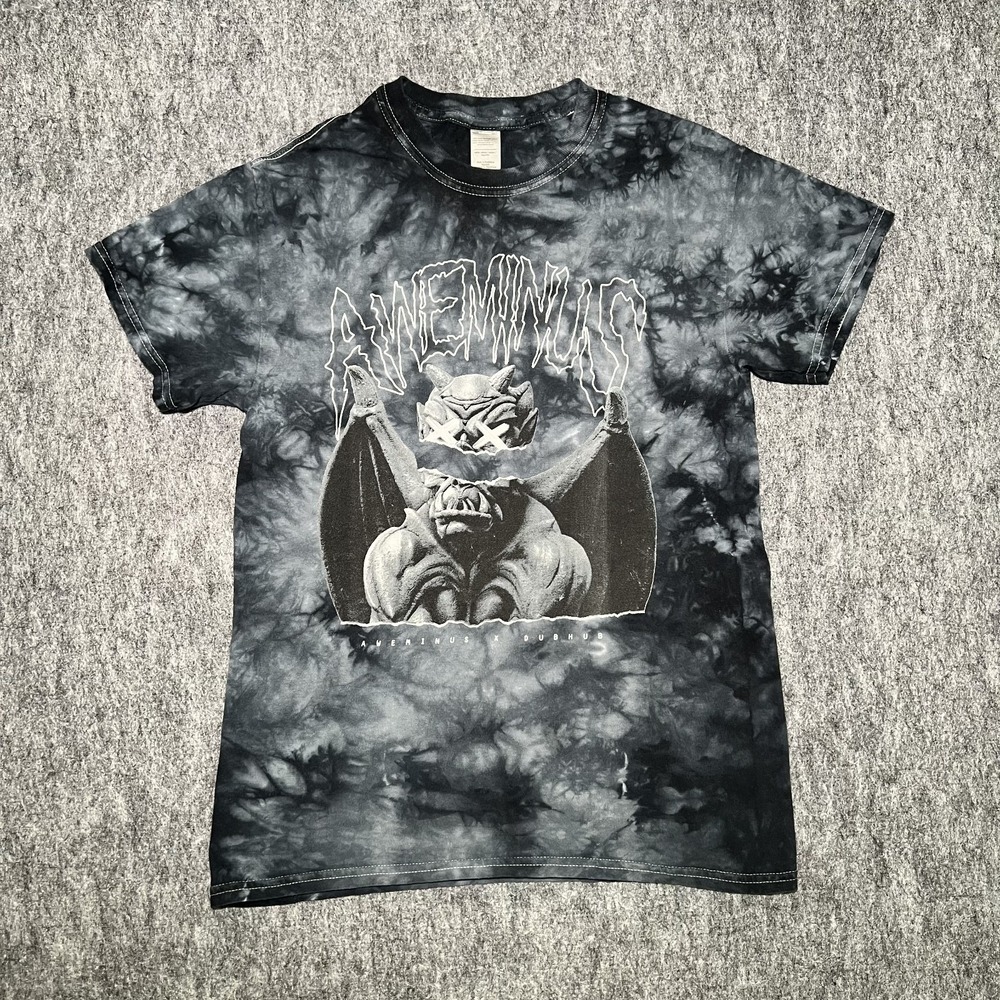 Aweminus DJ Shirt x DubHub Graphic Men Size Small EDM/Music/Dubstep Tie-dye